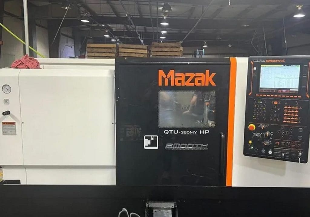 Used Mazak QTU-350MY CNC Lathe For Sale