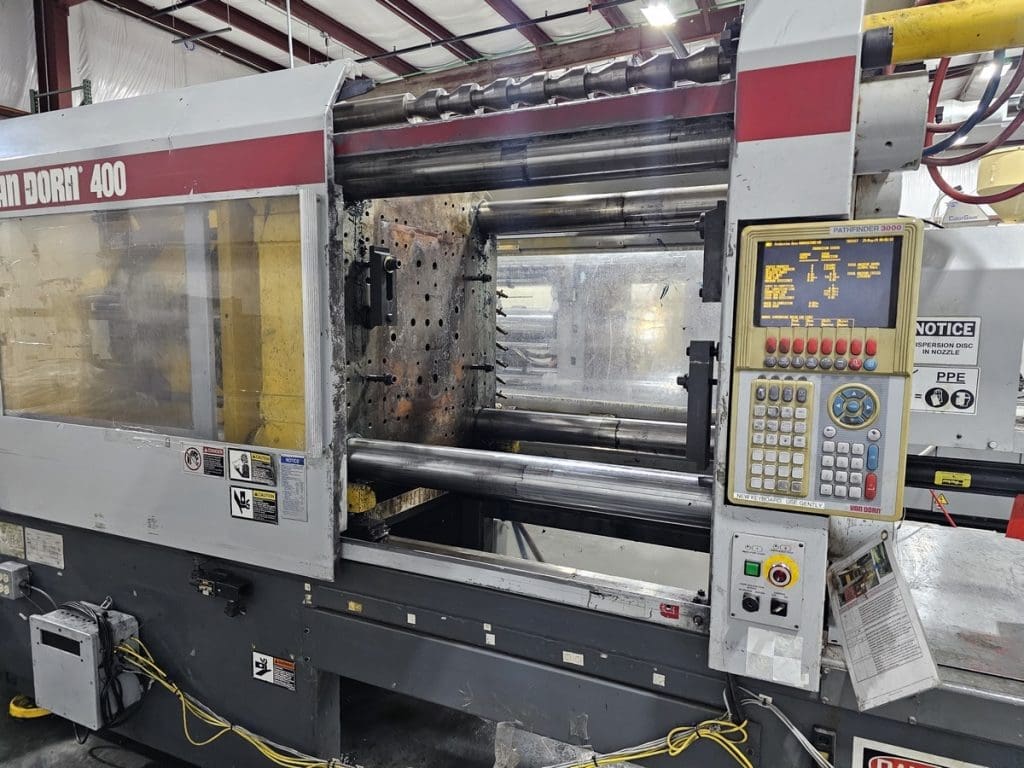 Used Van Dorn 400HT1220 Injection Molding Machine For Sale