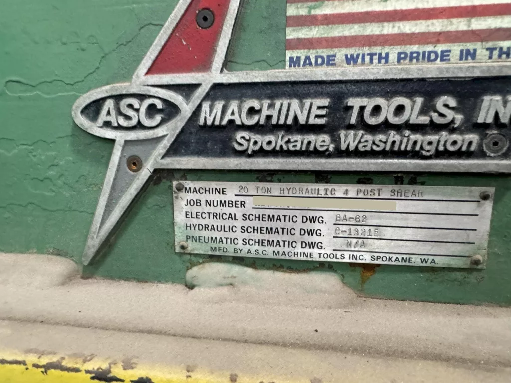 ASC CAS-4-50-16 Uncoiler, photo 12 of 13
