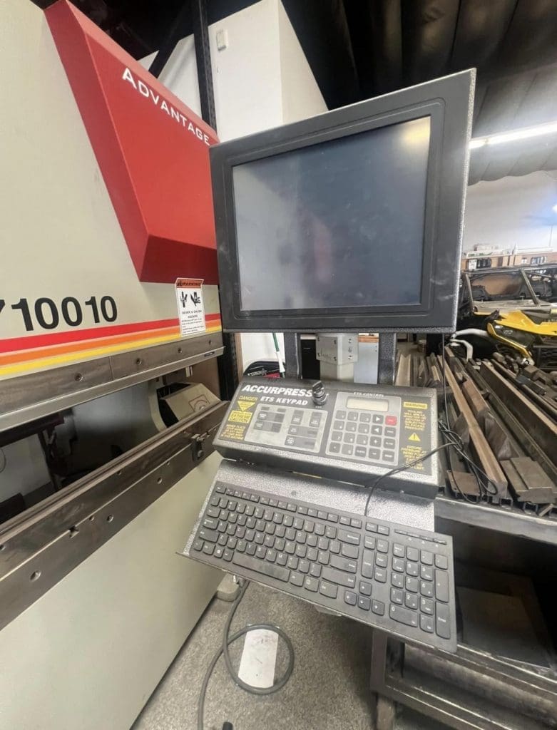Used Accurpress Advantage 710010 Press Brake For Sale