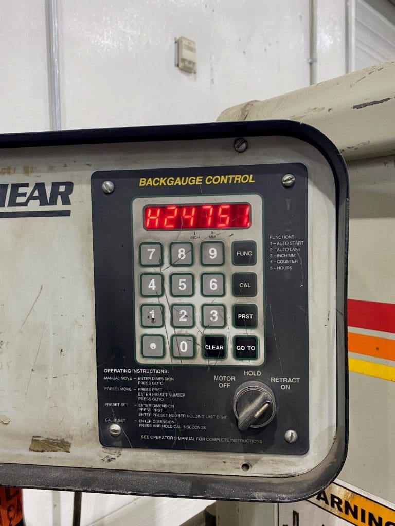 Used Accurshear 625012 Shear For Sale