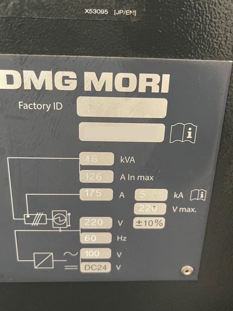 Used DMG Mori NLX-2500SY/700 CNC Lathe For Sale