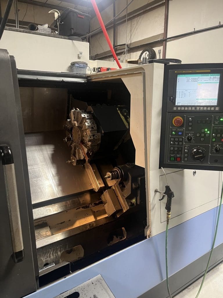 Used Doosan Puma 240B CNC Lathe For Sale