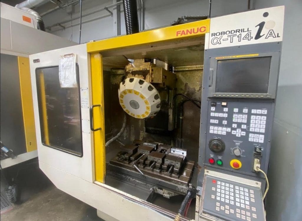 Used Fanuc Robodril a-T14i CNC Vertical Machining Center For Sale