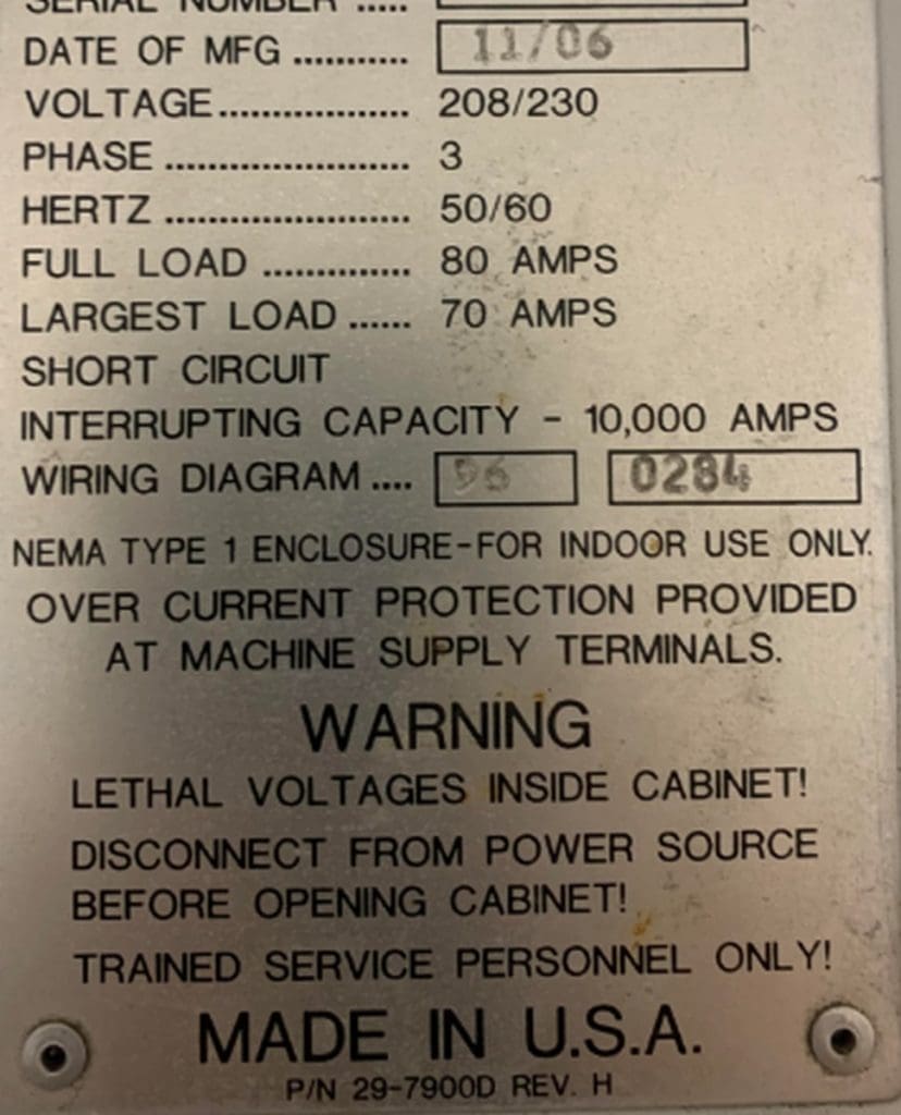 Used Haas VF-3SS CNC Vertical Machining Center For Sale