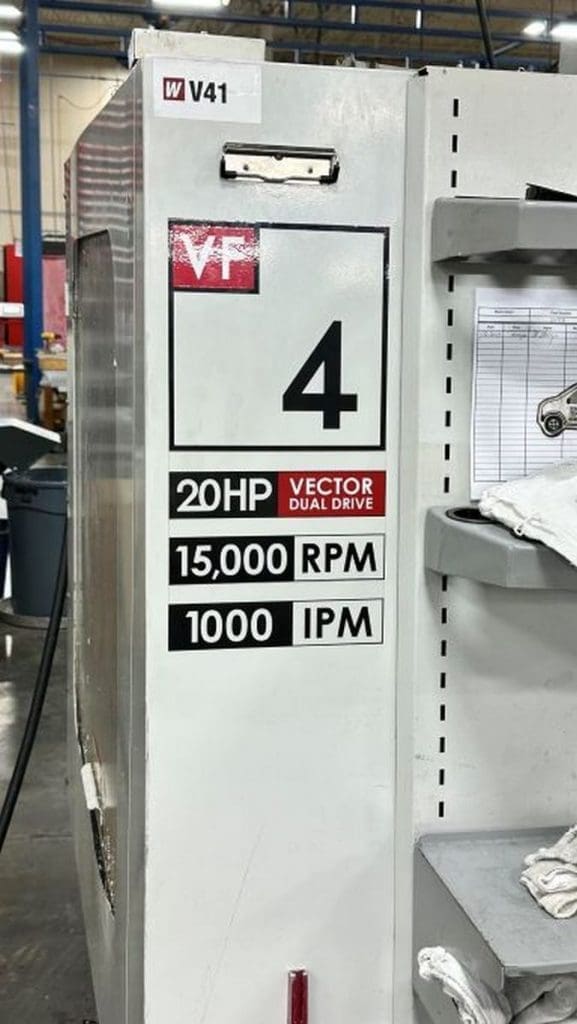 Used Haas VF-4 CNC Vertical Machining Center For Sale