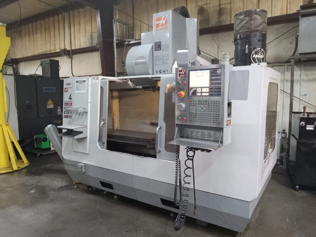 Used Haas VF-4B CNC Vertical Machining Center For Sale