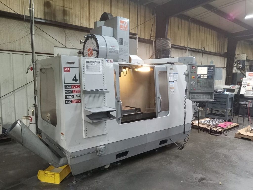 Used Haas VF-4B CNC Vertical Machining Center For Sale