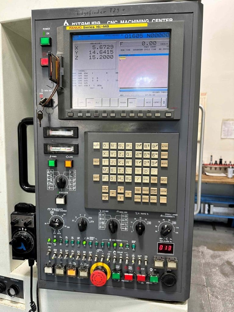 Used Kitamura Sparkchanger 3XiF CNC Vertical Machining Center For Sale