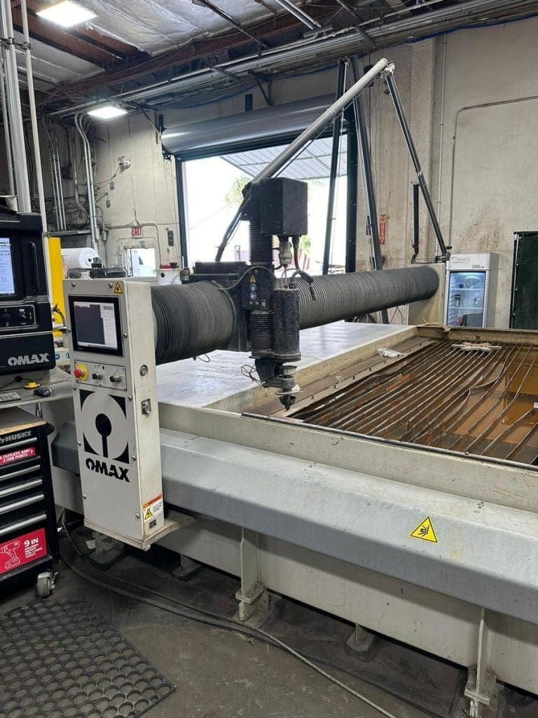 Used Omax 120X CNC Waterjet For Sale