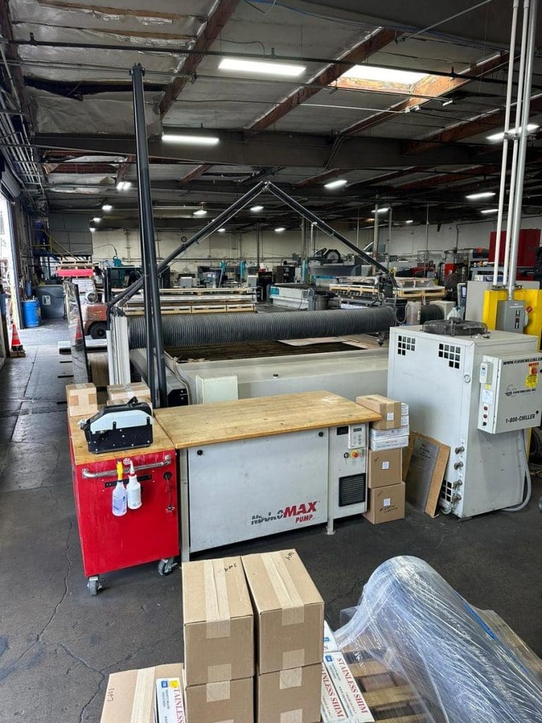 Used Omax 120X CNC Waterjet For Sale