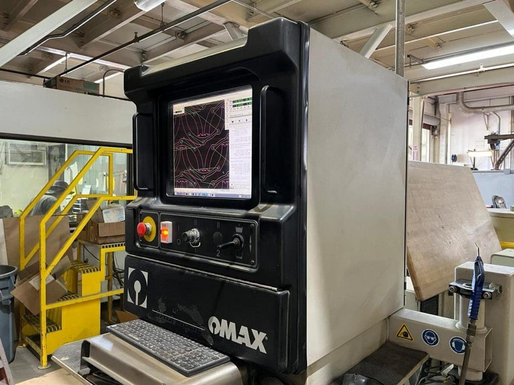 Used Omax 80X CNC Waterjet For Sale