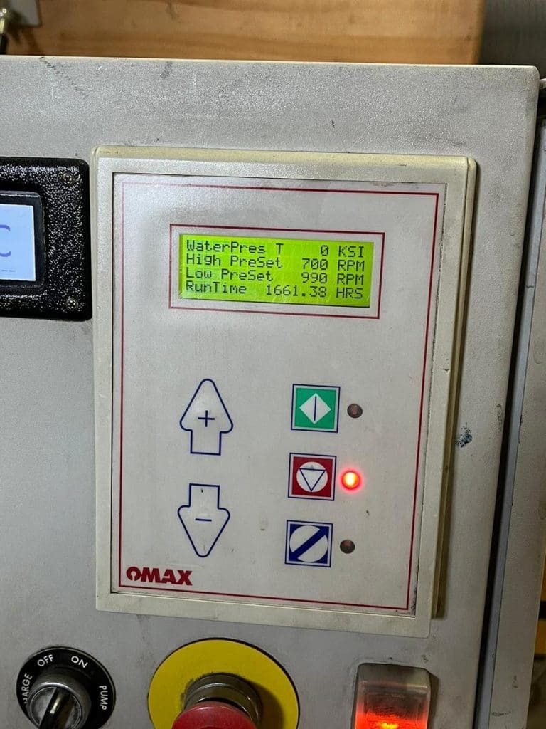 Used Omax 80X CNC Waterjet For Sale