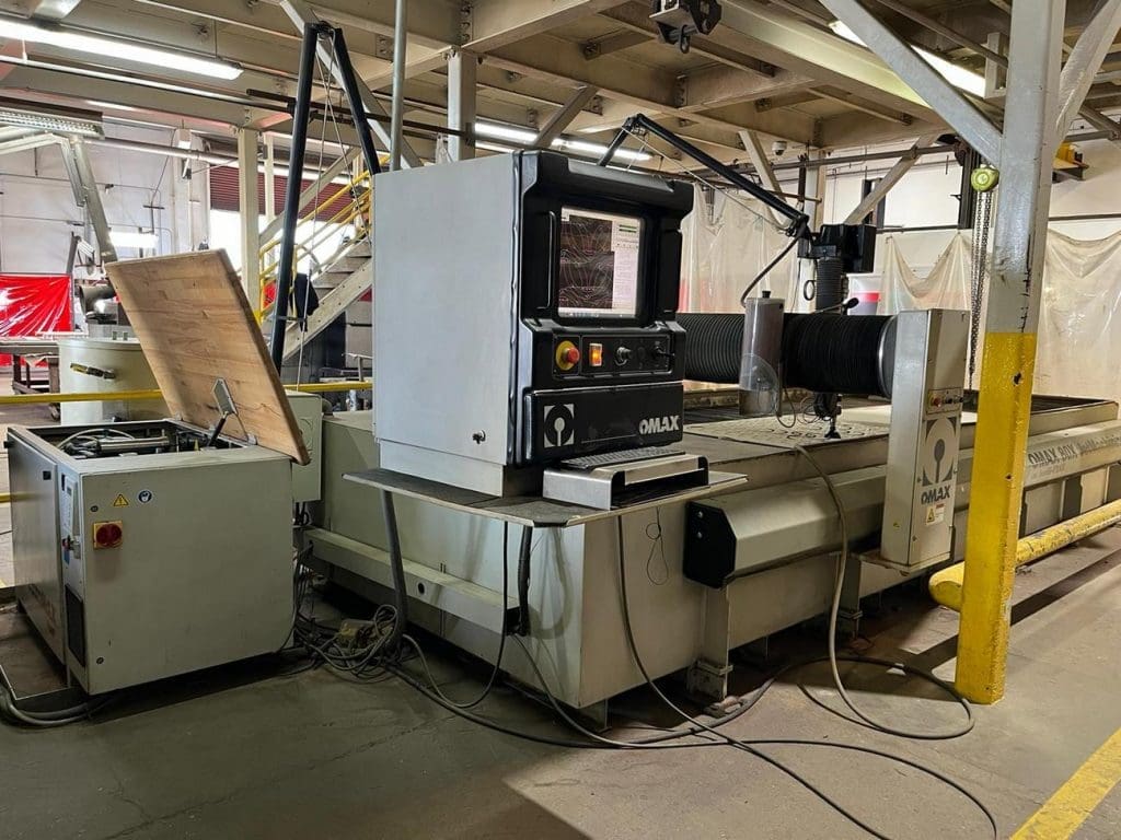 Used Omax 80X CNC Waterjet For Sale