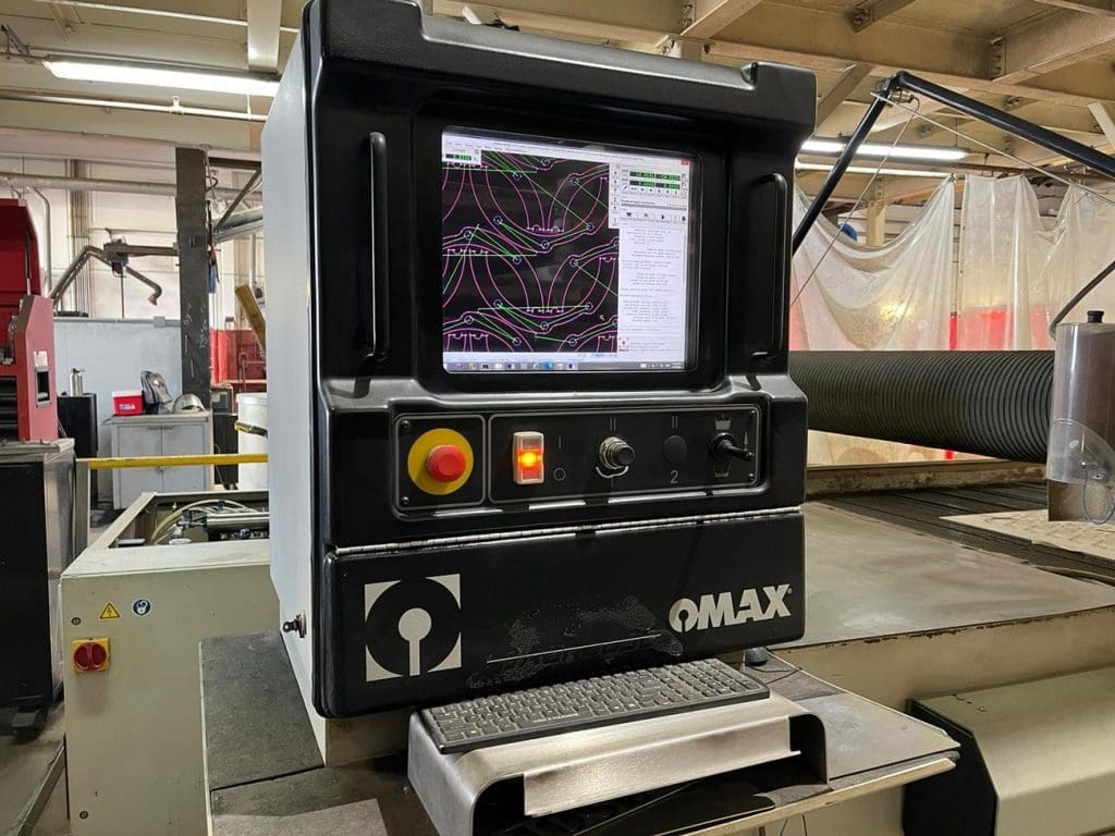 Used Omax 80X CNC Waterjet For Sale