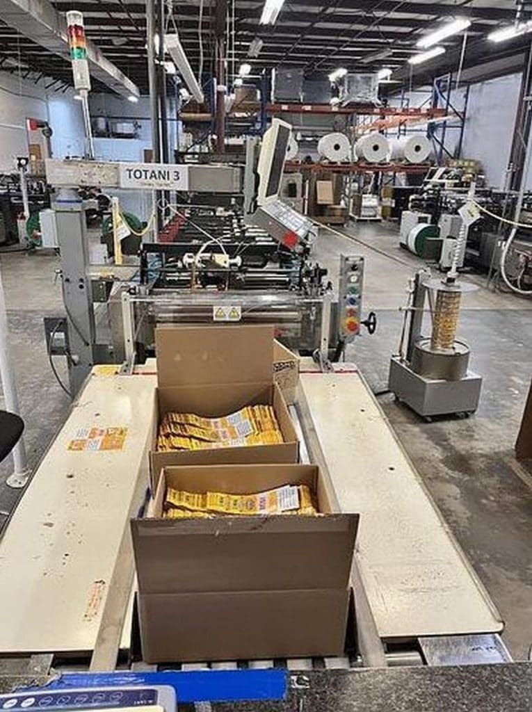Used Totani BH-60DLC Pouch Machine For Sale