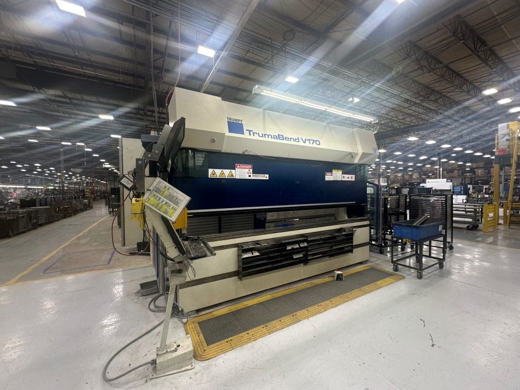 Used Trumpf TrumaBend V170 Press Brake For Sale
