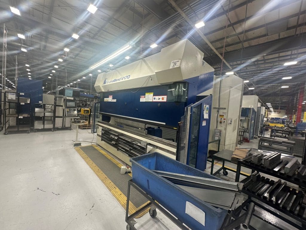 Used Trumpf TrumaBend V170 Press Brake For Sale