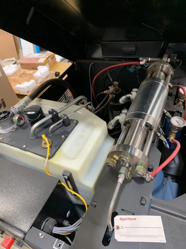 Used Wardjet A-1212 CNC Waterjet For Sale