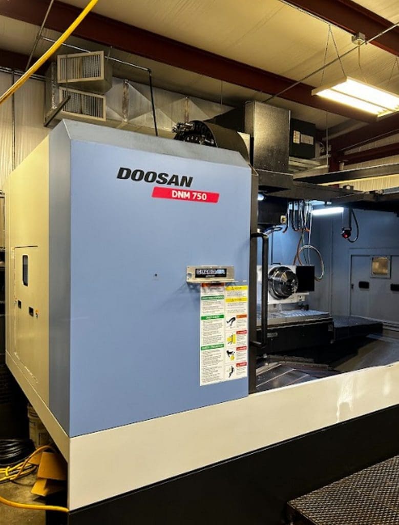 Used Doosan DNM 750 CNC Vertical Machining Center For Sale
