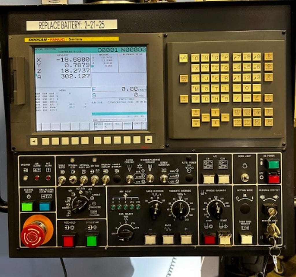 Used Doosan DNM 750 CNC Vertical Machining Center For Sale