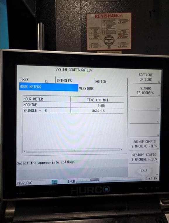 Used Hurco VMX 6030Ti-50T - CNC Vertical Machining Center - 8075982