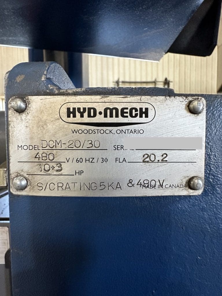Used Ocean Termninator DCM-20-30 Saw For Sale