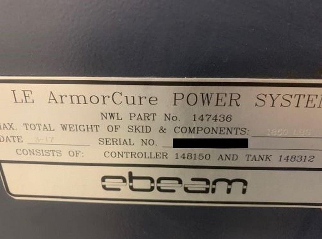 Used PCT Ebeam Core 100 Curater For Sale