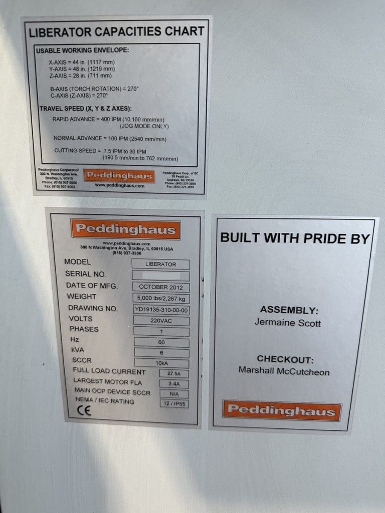 Used Peddinghaus Liberator CNC Beam Drill For Sale
