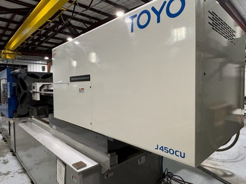 Used Toyo Si-400V-J450CU Injection Molding Machine For Sale