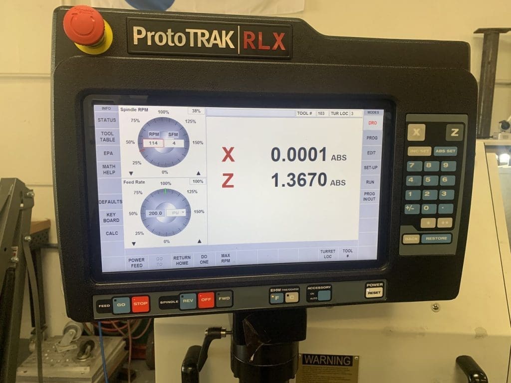 Used Trak 2470RX CNC Lathe For Sale