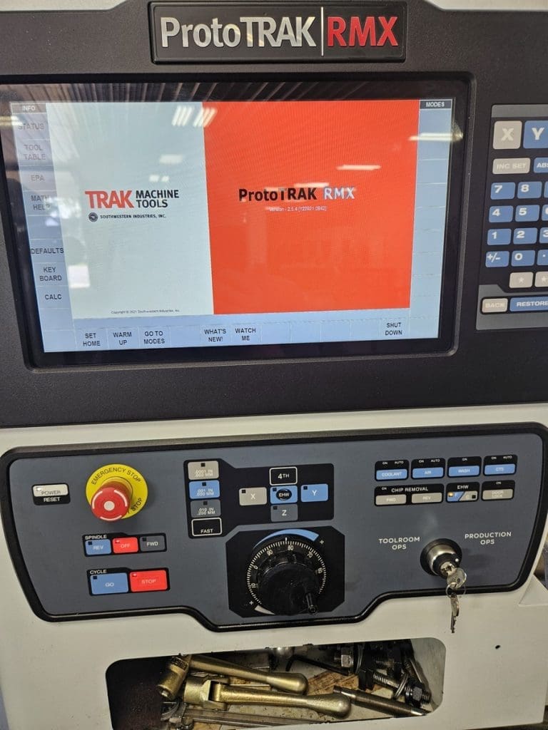 Used Trak TMC7 CNC Vertical Machining Center For Sale