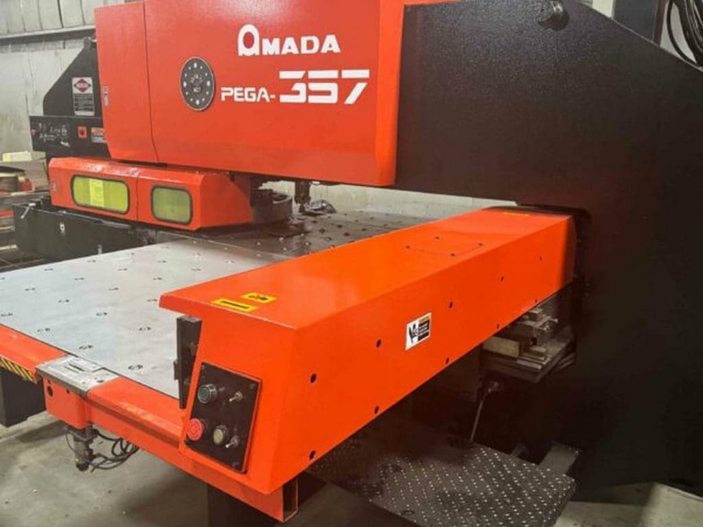 Used Amada Pega 357 Turret Punch For Sale