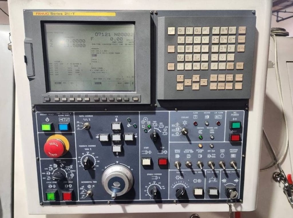 Used Daewoo Puma 300C CNC Lathe For Sale