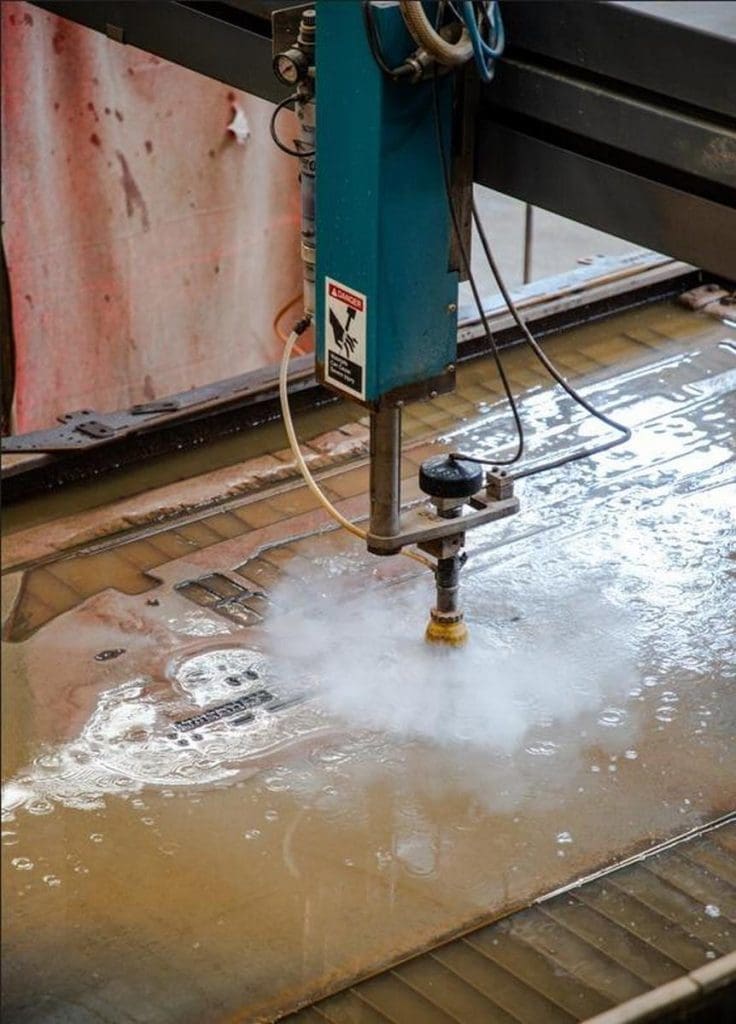 Used Flow Mach 100 3120 CNC Waterjet For Sale