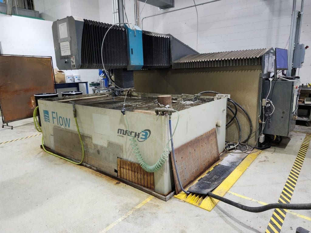 Used Flow Mach 3 2513b CNC Waterjet For Sale