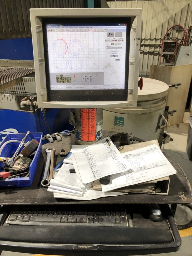 Used Flow Mach 3 4020b CNC Waterjet For Sale