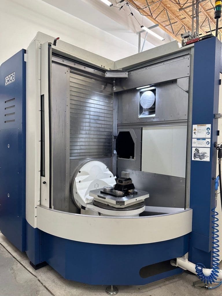 Used GROB G550 CNC Vertical Machining Center For Sale