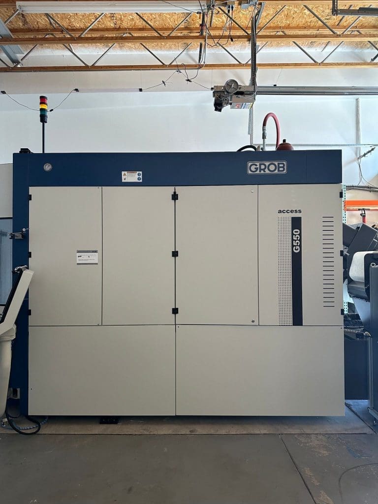 Used GROB G550 CNC Vertical Machining Center For Sale