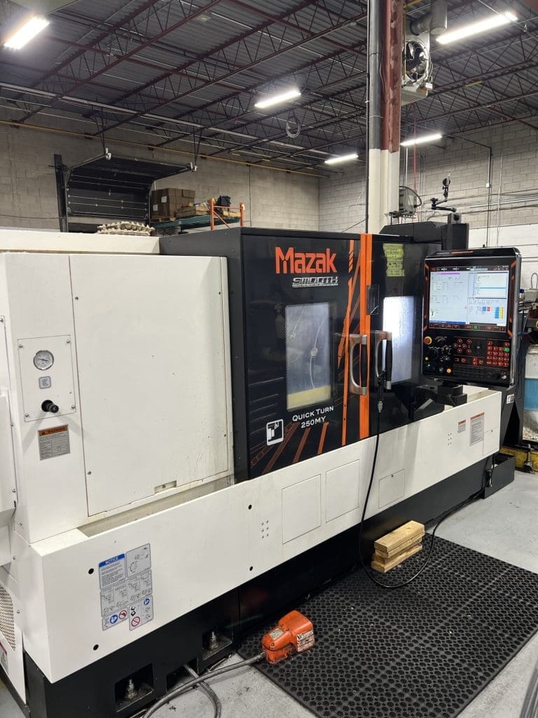 Used Mazak QTN 250MY CNC Lathe For Sale