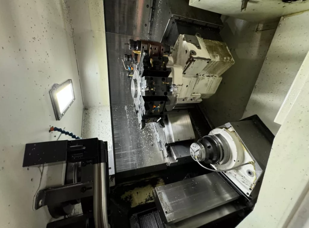 Used Okuma Genos L300-MYW-e CNC Lathe For Sale