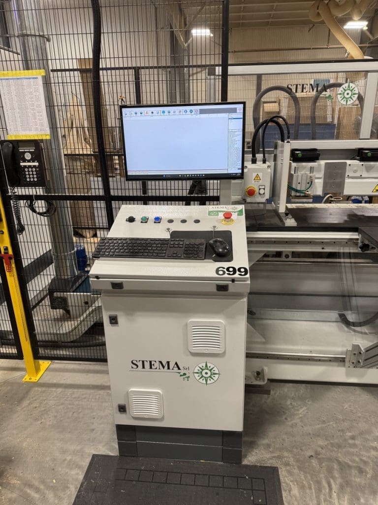 Used Stema Mortise & Tenon CNC Router For Sale