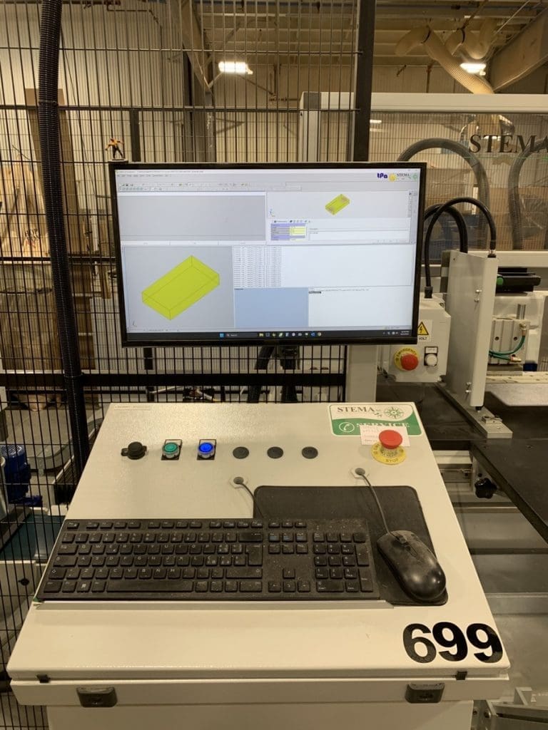 Used Stema Mortise & Tenon CNC Router For Sale