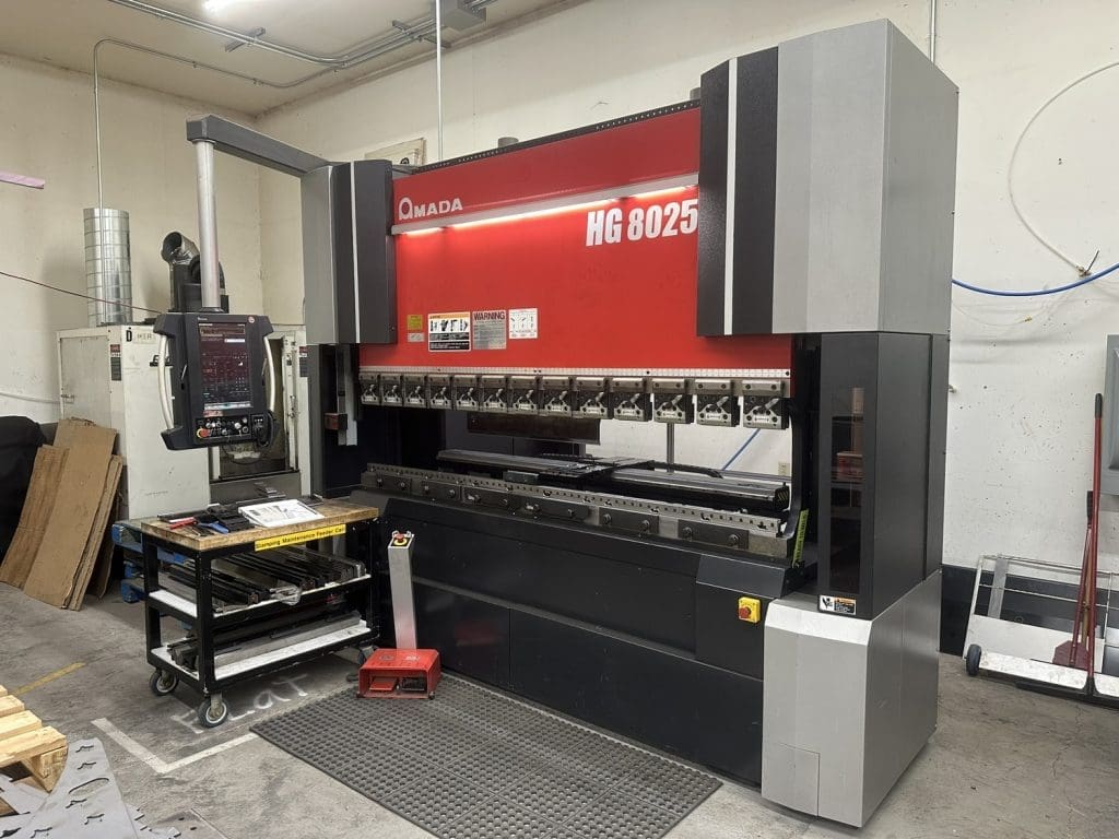 Used Amada HG 8025 Press Brake For Sale