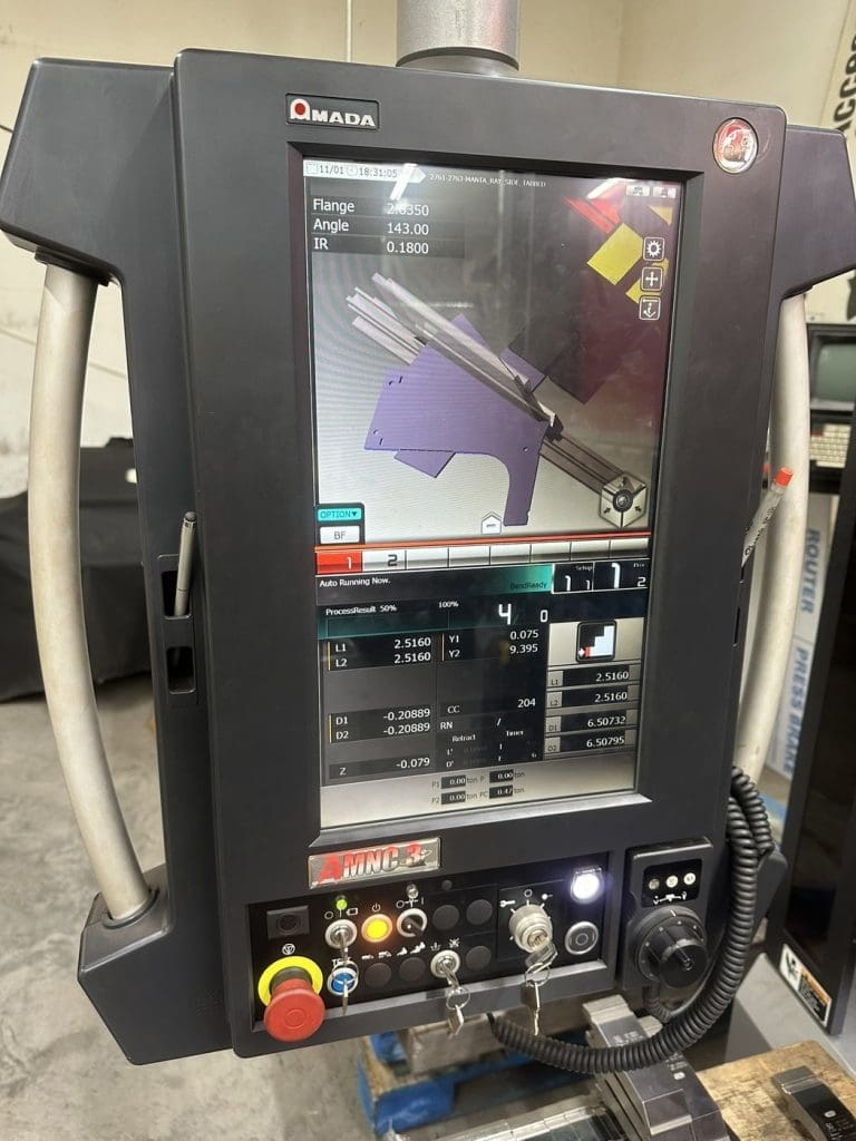 Used Amada HG 8025 Press Brake For Sale