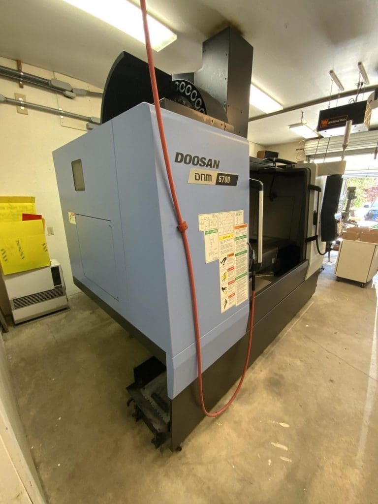 Used Doosan DNM 5700 CNC Vertical Machining Center For Sale