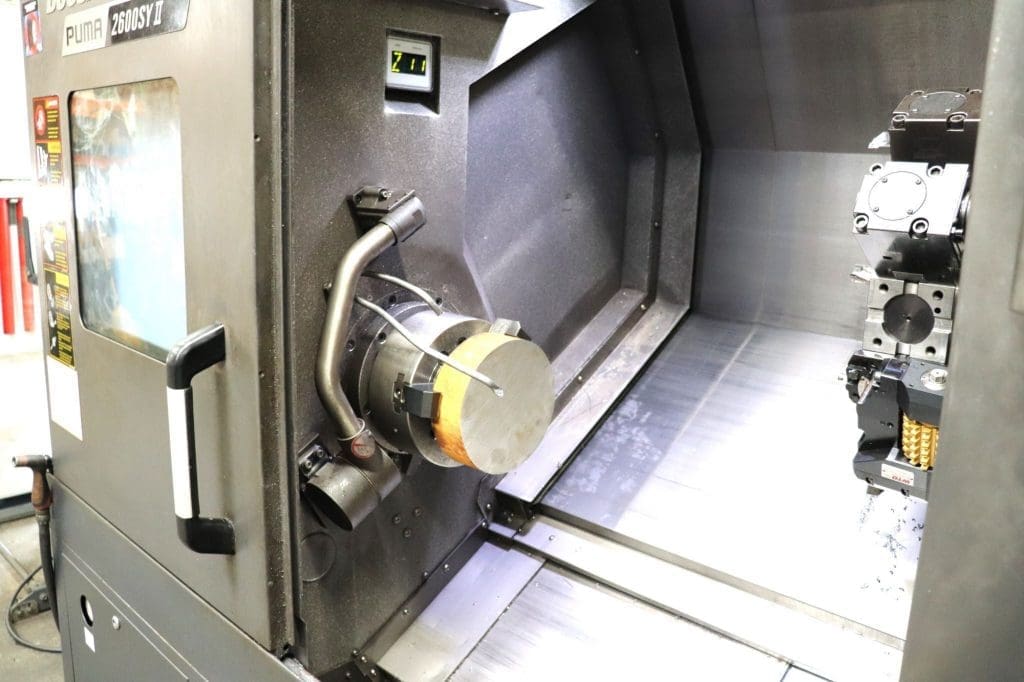 Used Doosan Puma 2600SY CNC Lathe For Sale
