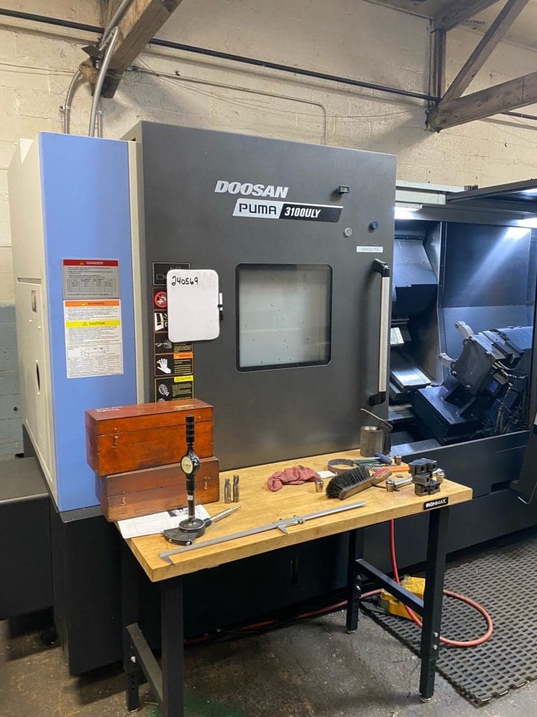 Used Doosan Puma 3100ULY CNC Lathe For Sale