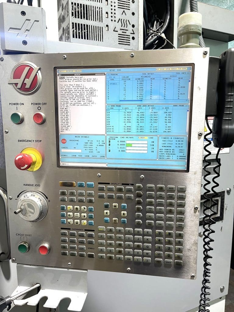 Used Haas EC-1600YZT CNC Horizontal Machining Center For Sale