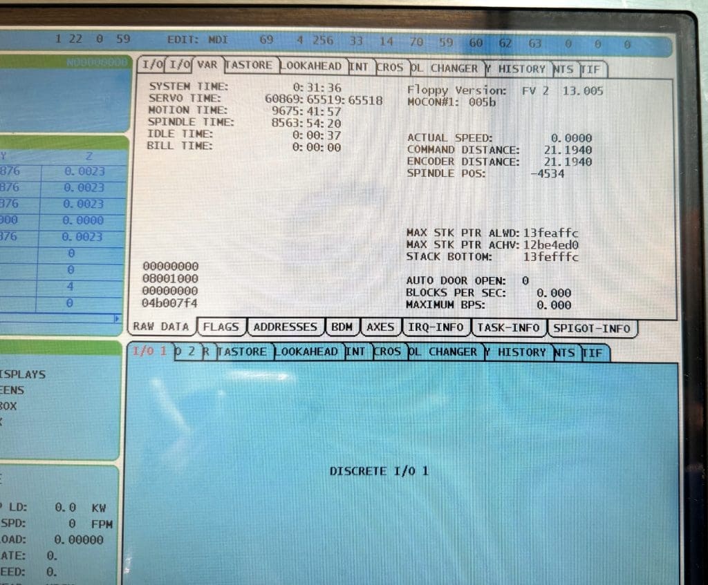 Used Haas EC-1600YZT CNC Horizontal Machining Center For Sale